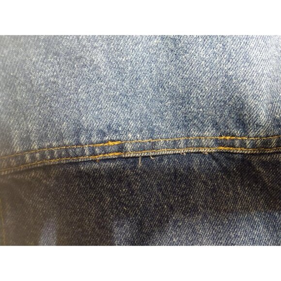 Carhartt Mens Blue Denim Carpenter Jeans Relaxed Fit 36x30 Heavy Duty - Picture 5 of 7